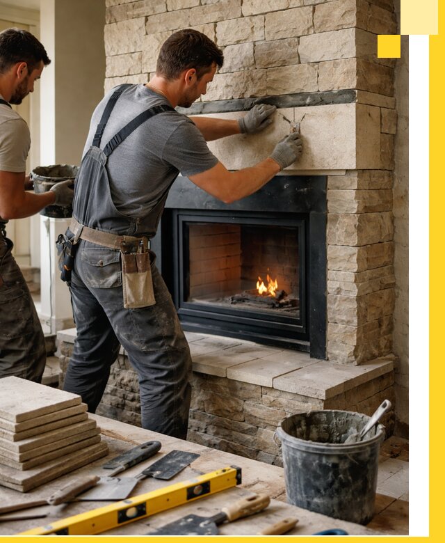 Проектирование и установка открытых каминов в Кулебаках