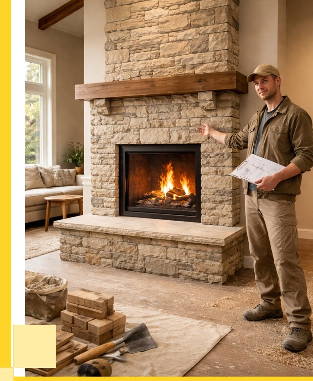 Камины под ключ в Кулебаках от 185508 р. | ЭриданКлб — установка