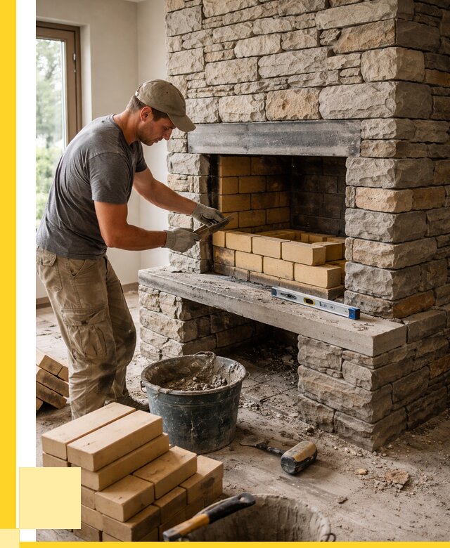 Кладка каминов и камина в Кулебаках от 25765 р. ЭриданКлб