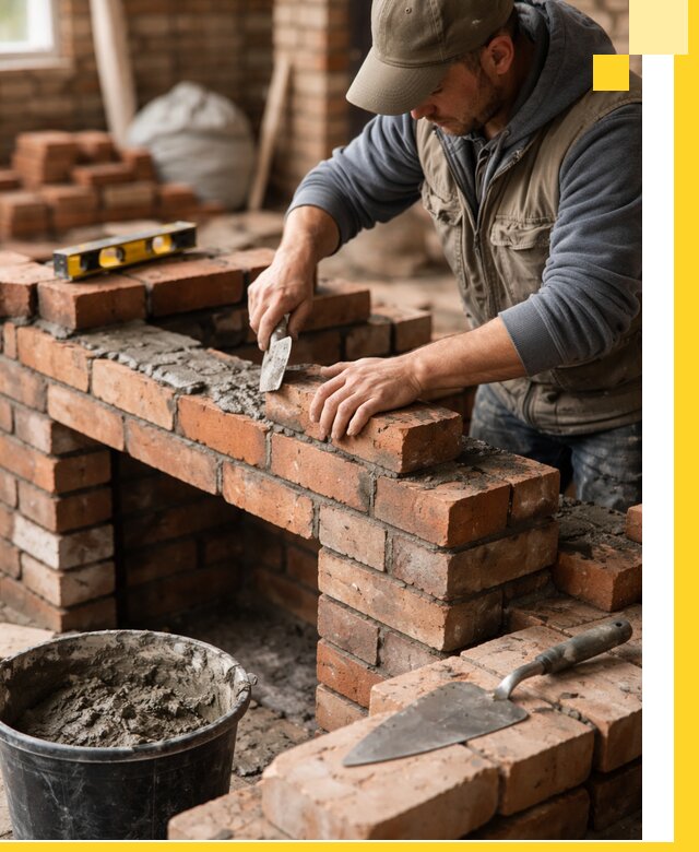 Кладка каминов под ключ в Кулебаках профессиональная отделка и монтаж