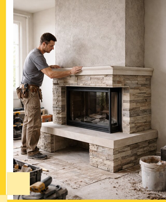 Изготовление каминов под ключ в Кулебаках от 154590 р. | ЭриданКлб