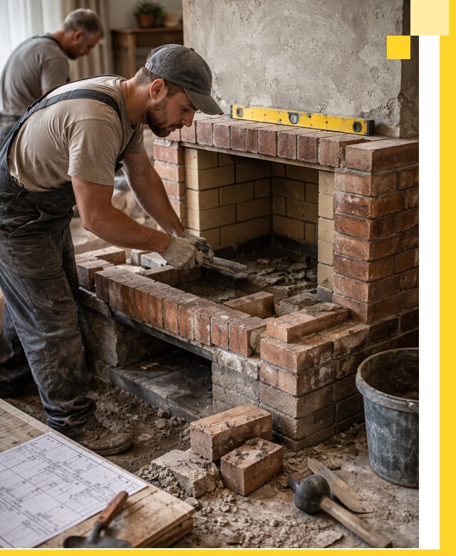 Изготовление и установка каминопечей под ключ в Кулебаках