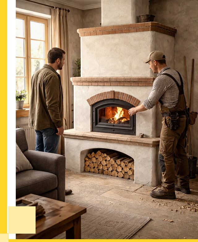 Печи камины в Кулебаках: кирпичные, изразцовые от 61836 р. | ЭриданКлб