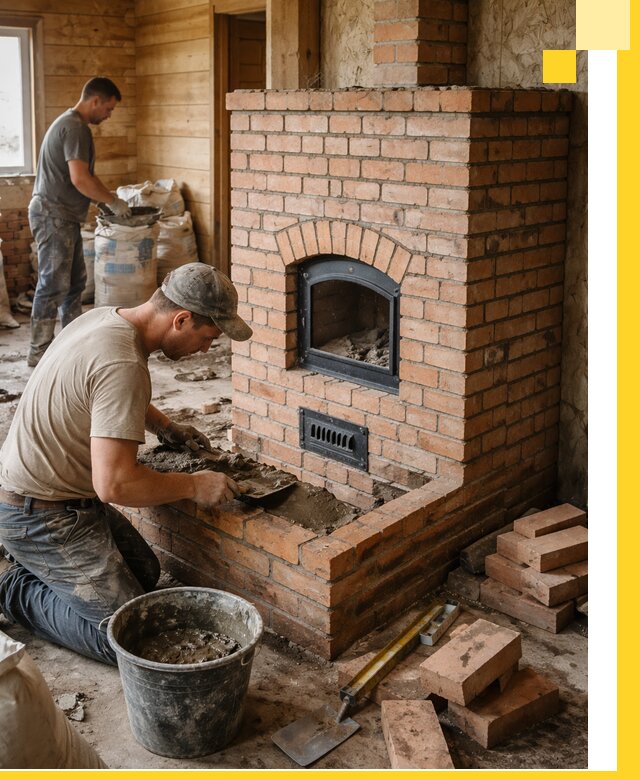 Профессиональное строительство печей в Кулебаках под ключ