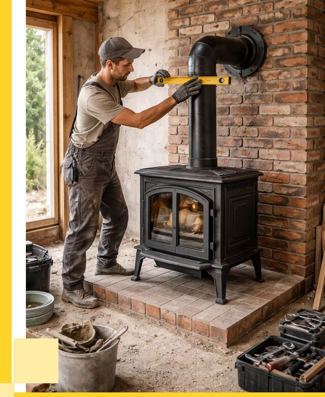 Монтаж печей установка банной печи в Кулебаках от 15459 р. | ЭриданКлб