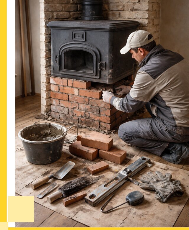 Ремонт печей в Кулебаках от 12367 р., услуги печника ЭриданКлб