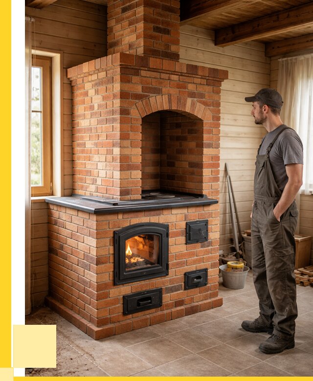 Кирпичные печи в Кулебаках: купить от 154590 р. | ЭриданКлб