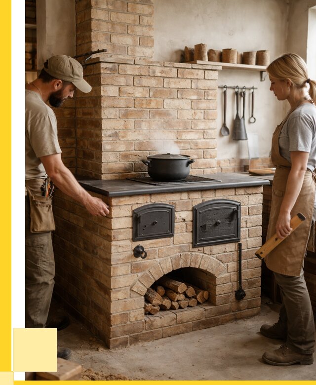 Варочно отопительные печи в Кулебаках от 92754 р. | ЭриданКлб