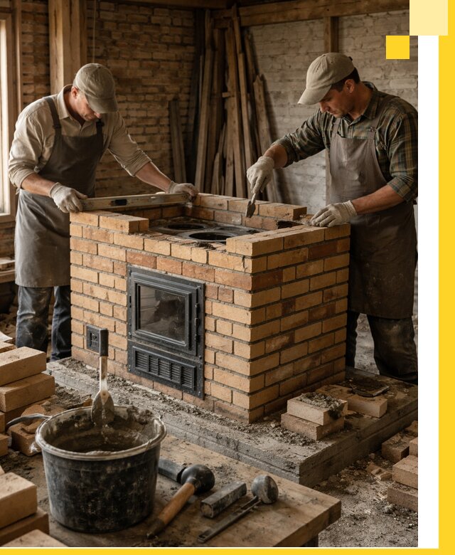 Изготовление и установка варочных печей под ключ в Кулебаках