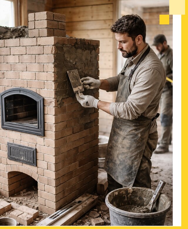 Изготовление и установка печей-шведок под ключ в Кулебаках