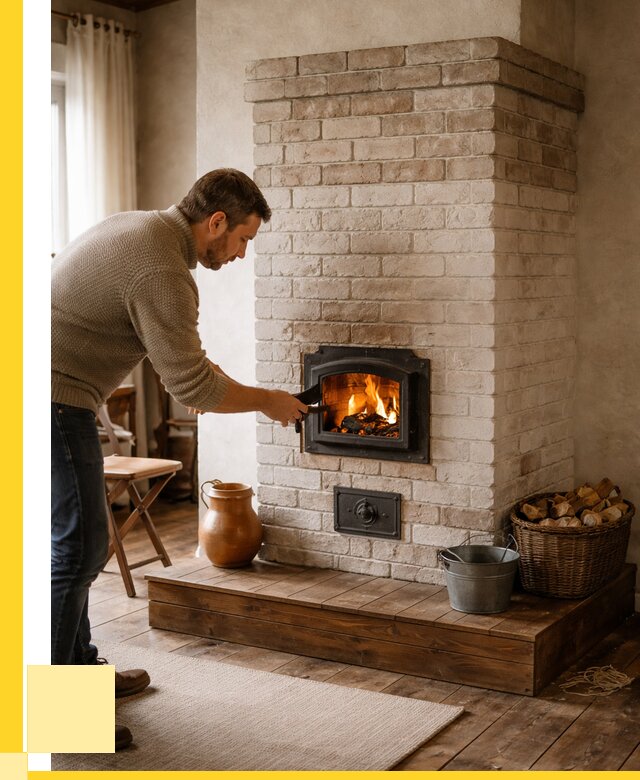 Печь голландка из кирпича в Кулебаках от 87601 р. | ЭриданКлб