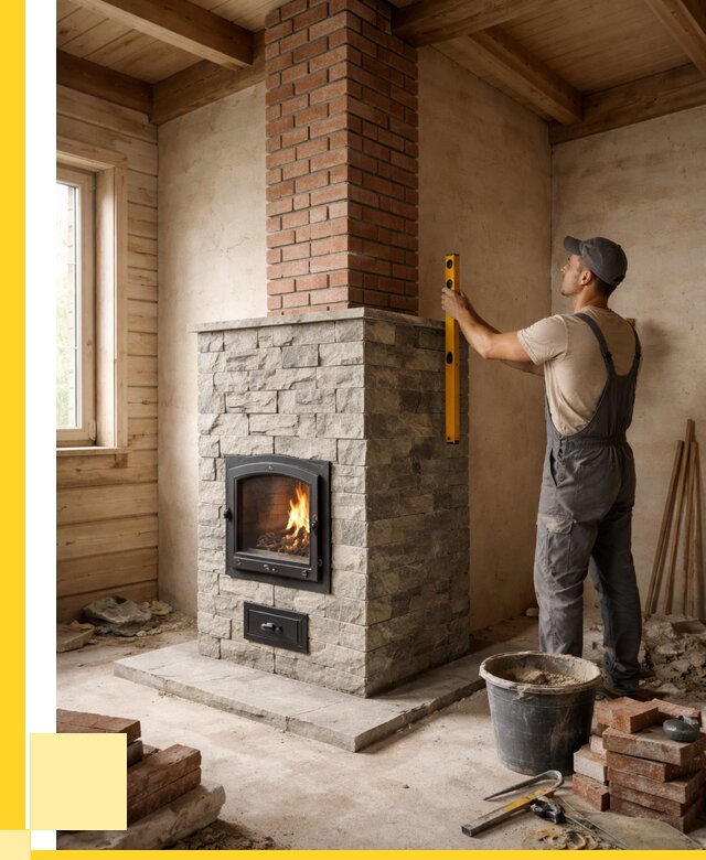 Печи и дымоходы под ключ в Кулебаках от 46377 р., ЭриданКлб