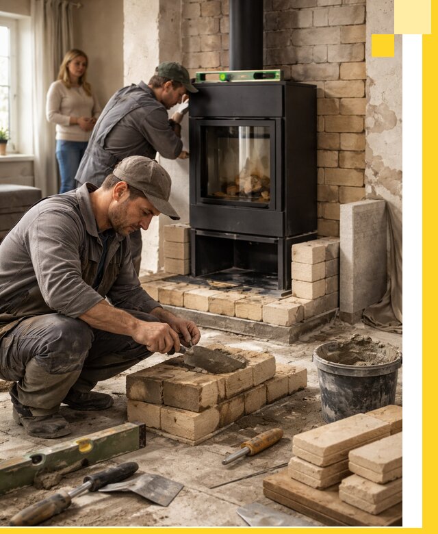 Печи и камины под ключ: проект, установка в Кулебаках