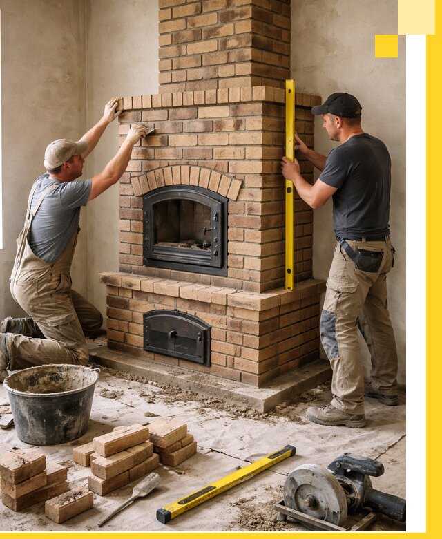 Продажа и установка печей и каминов для дома под ключ в Кулебаках