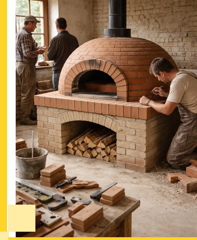 Помпейская печь дровяная для пиццы в Кулебаках | ЭриданКлб от 206120 р.