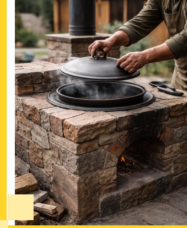 Печи для казана в Кулебаках по цене от 18551 р. | ЭриданКлб