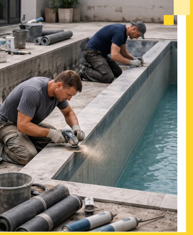 Профессиональный ремонт бассейнов под ключ в Кулебаках