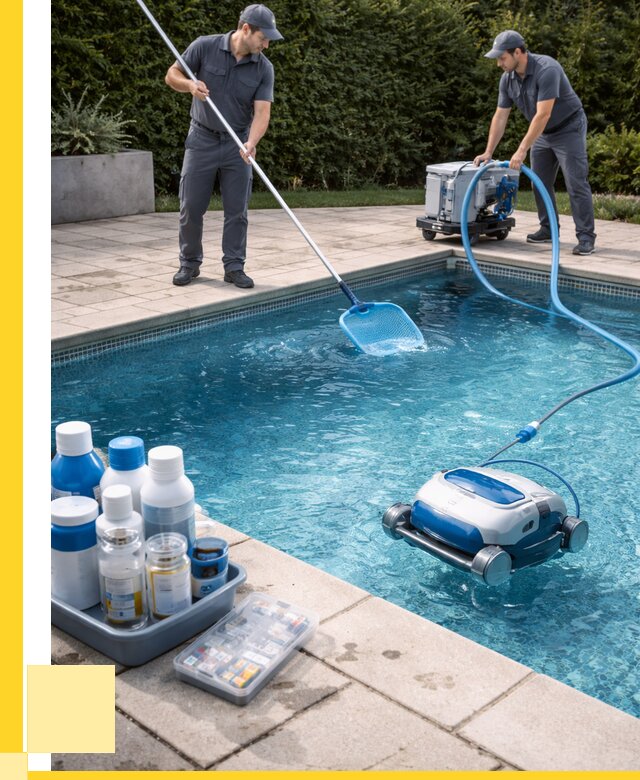 Чистка бассейнов в Кулебаках роботами, от 4638 р. | ЭриданКлб