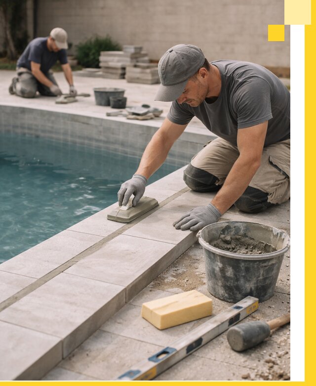 Отделка бассейнов в Кулебаках: декоративная отделка и гидроизоляция