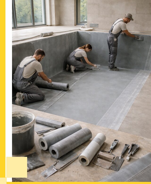 Гидроизоляция бассейнов в Кулебаках от 2061 р., ЭриданКлб