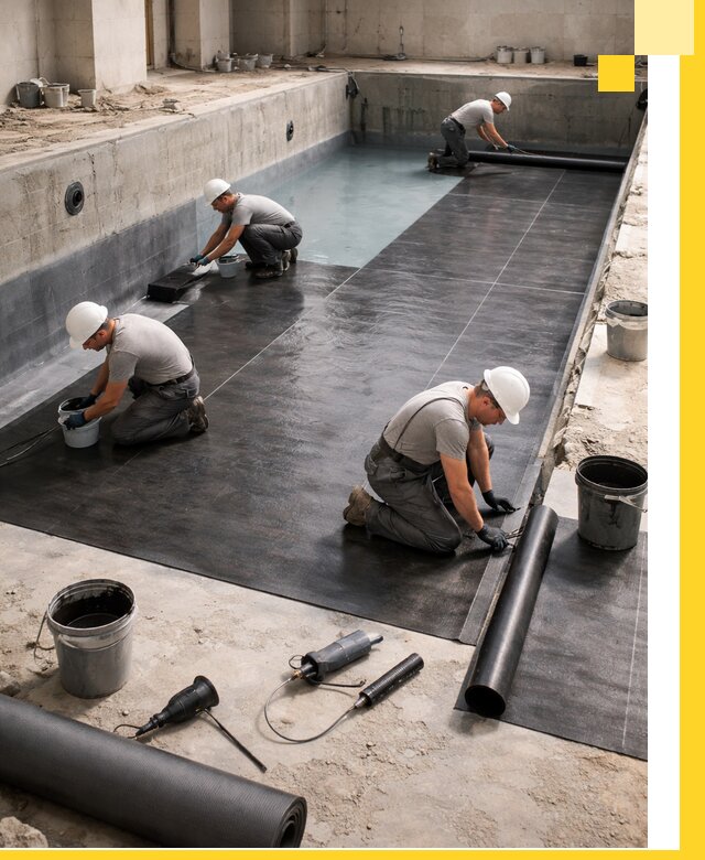 Профессиональная гидроизоляция бассейнов и чаш в Кулебаках под ключ