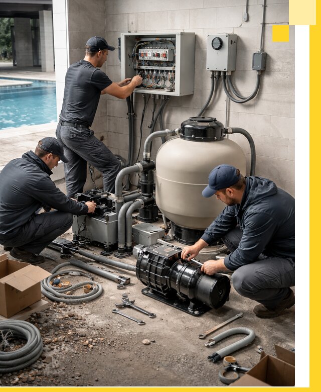 Профессиональный монтаж оборудования для бассейнов в Кулебаках