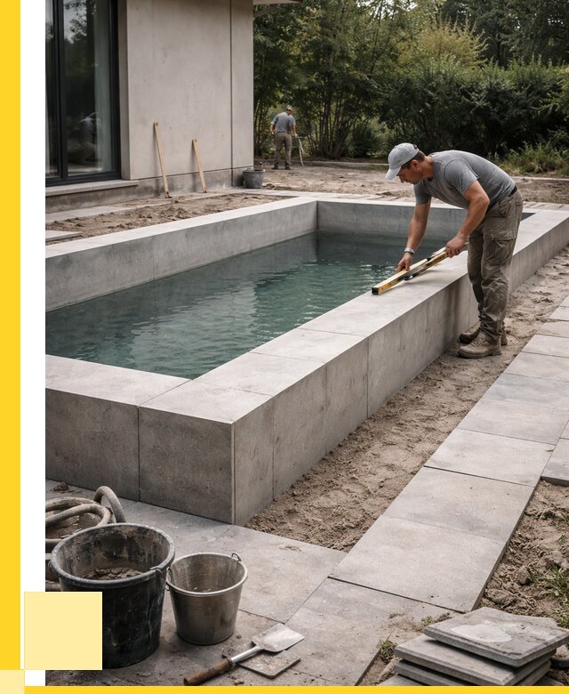 Строительство бетонного бассейна в Кулебаках от 1236720 р. | ЭриданКлб