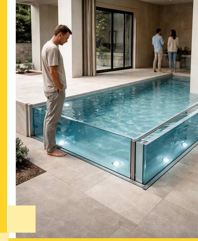 Стеклянные бассейны в Кулебаках от 1236720 р. | ЭриданКлб — мозаика