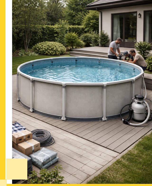 Купить каркасные бассейны в Кулебаках от 46377 р. | ЭриданКлб