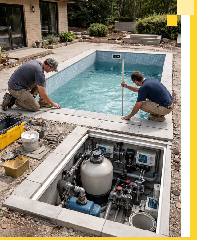 Строительство качественных домашних бассейнов под ключ в Кулебаках