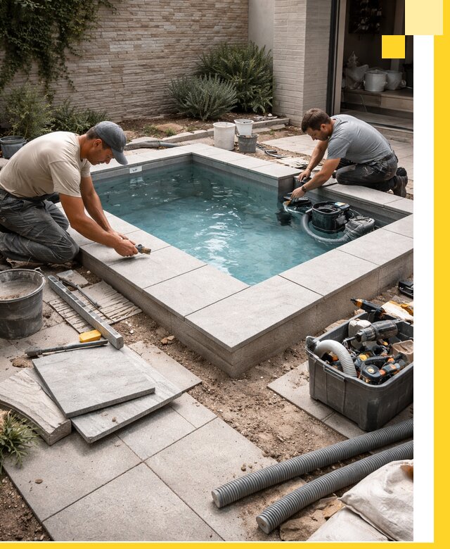 Мини бассейны под ключ в Кулебаках, дизайн и установка