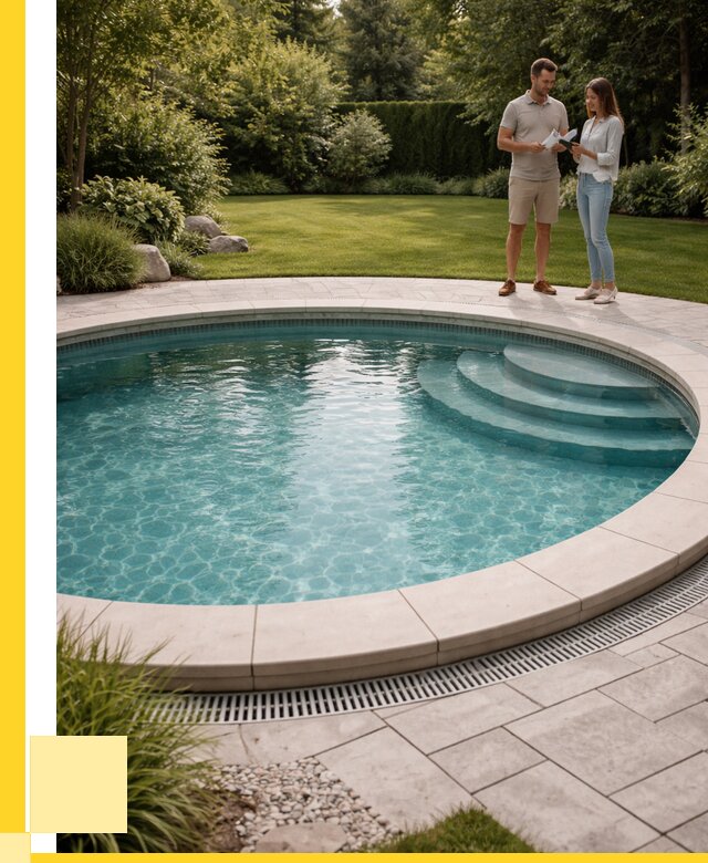 Круглые каркасные бассейны купить в Кулебаках от 257650 р. | ЭриданКлб