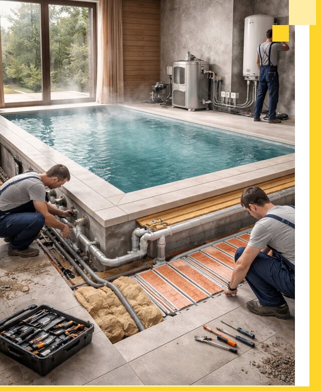 Проектирование и строительство тёплых бассейнов в Кулебаках