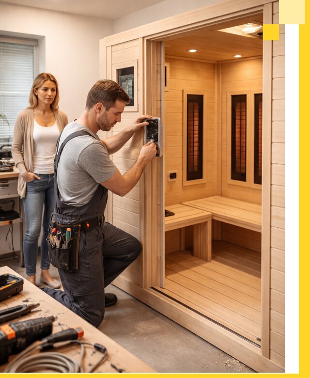 Инфракрасные сауны под ключ в Кулебаках продажа и установка