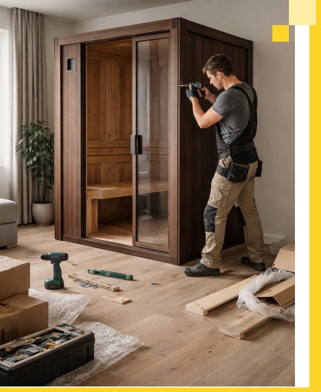 Установка и производство мини саун под ключ в Кулебаках