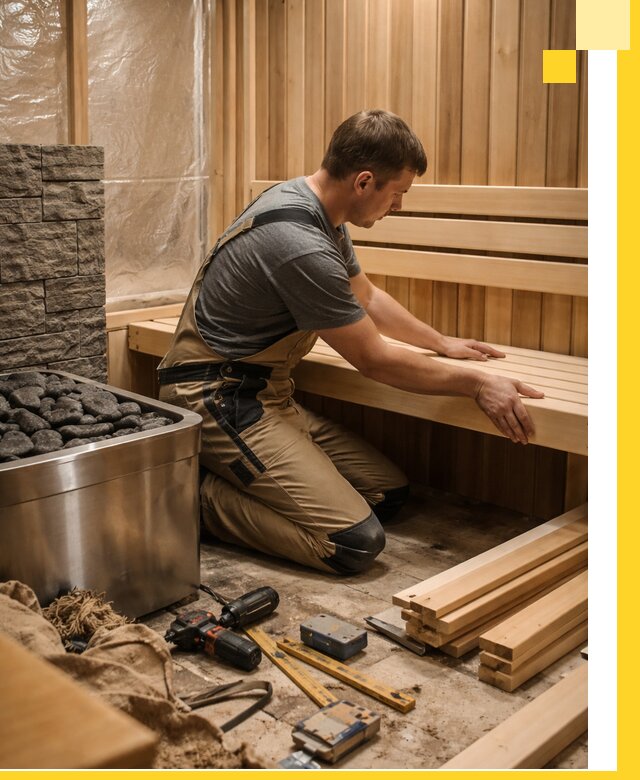 Сауны для дома под ключ с проектированием и монтажом в Кулебаках