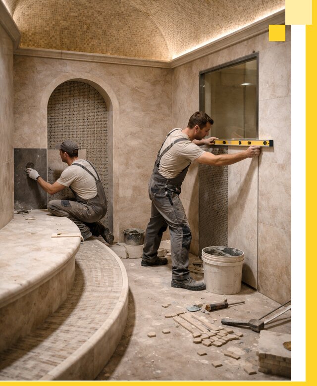 Проектирование и строительство саун с хамамом под ключ в Кулебаках