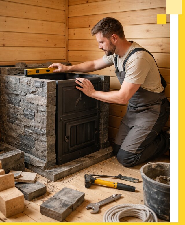 Производство и установка печей для саун под ключ в Кулебаках