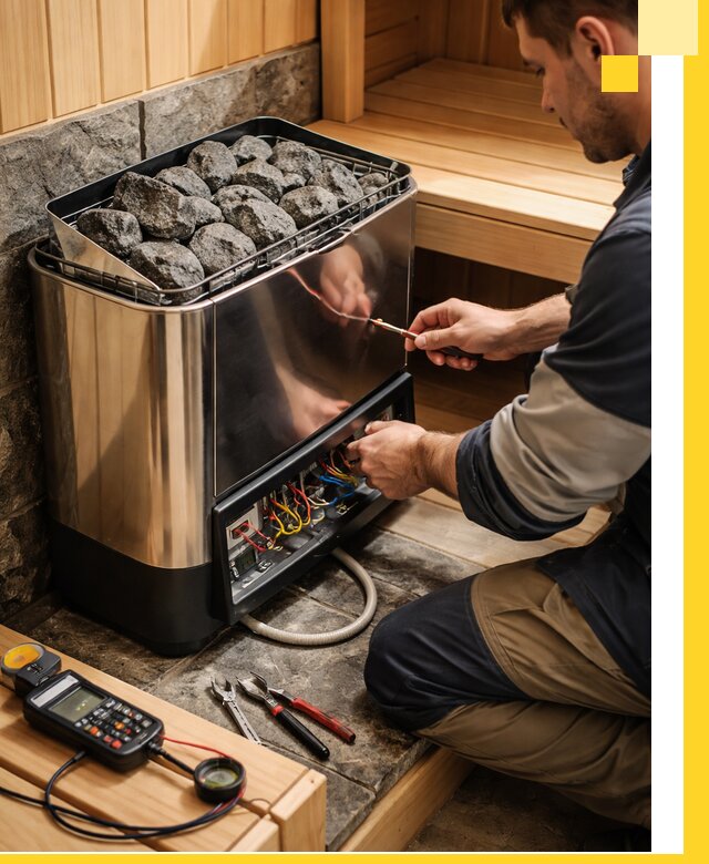 Продажа и установка электрокаменок для саун в Кулебаках