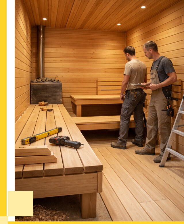 Отделка бань и саун в Кулебаках по цене от 4638 р. | ЭриданКлб