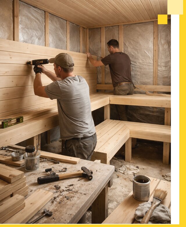 Профессиональная отделка бань и саун под ключ в Кулебаках