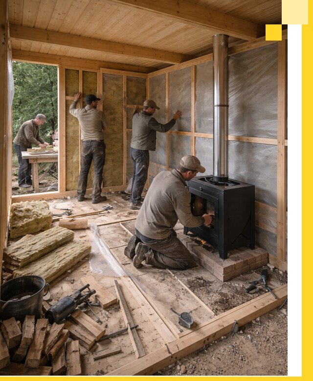 Профессиональный монтаж бань под ключ в Кулебаках для дома