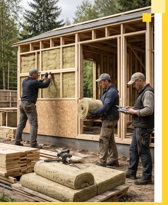 Проектирование и строительство каркасных бань в Кулебаках под ключ