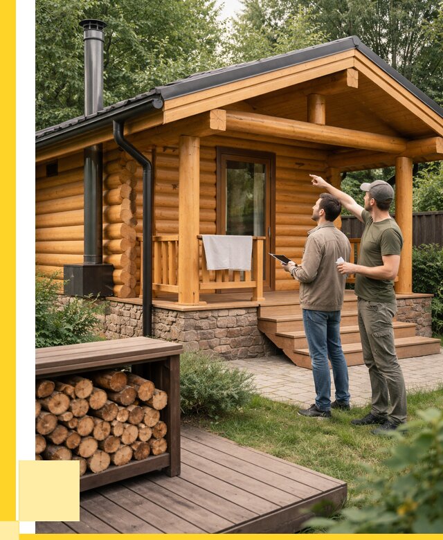 Бани для дачи под ключ в Кулебаках от 257650 р. | ЭриданКлб