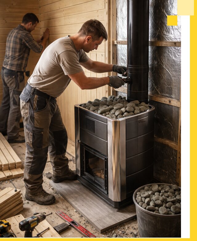 Проектирование и строительство парилок для бани в Кулебаках под ключ