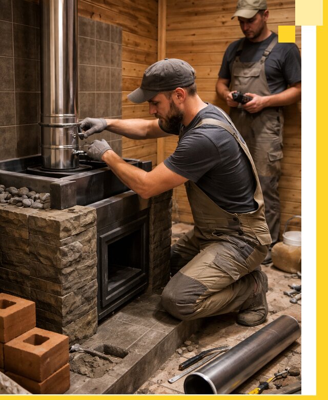 Изготовление и установка банных печей под ключ в Кулебаках