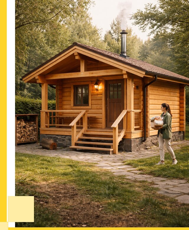 Купить баню под ключ в Кулебаках от 669890 р. | ЭриданКлб