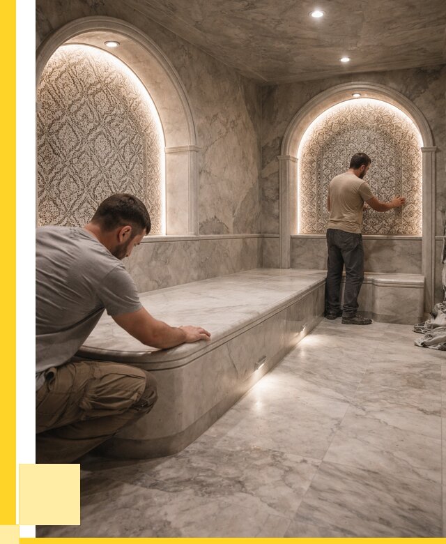 Турецкие бани под ключ в Кулебаках от 257650 р. | ЭриданКлб