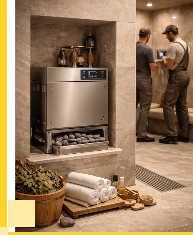 Парогенераторы для хамама в Кулебаках от 77295 р. | ЭриданКлб