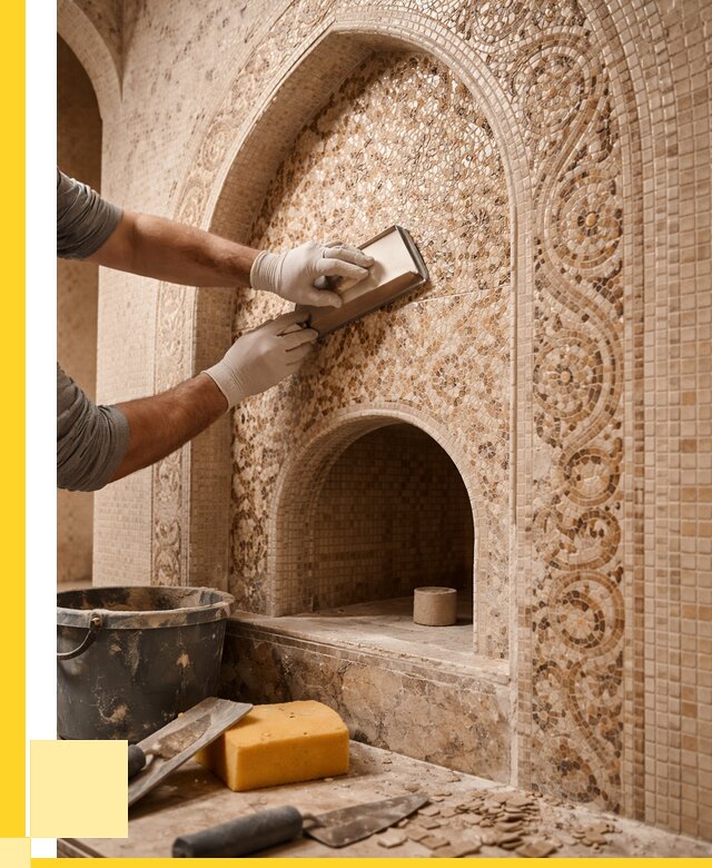 Мозаика для хамама в Кулебаках под ключ от 5153 р. | ЭриданКлб